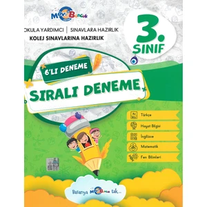 Evrensel İletişim Yayınları 3.Sınıf  Sarmal 6'Lı  Deneme