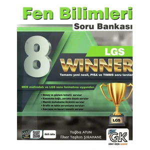 Gür Yayınları 8.Sınıf Winner Fen Bilimleri Soru Bankası