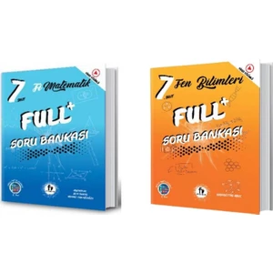 Fi Yayınları 7. Sınıf Matematik-Fen Bilgisi Full+ Soru Bankası Seti