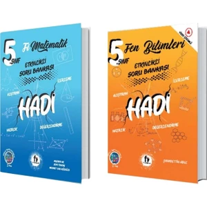 Fi Yayınları 5. Sınıf Matematik-Fen Bilgisi Hadi Serisi Seti
