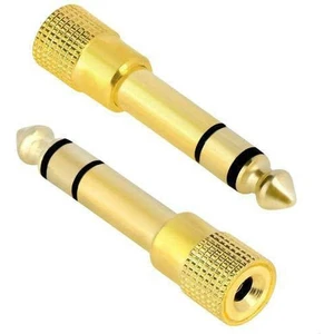 Boblov 3.5mm Dişi 6.3mm Erkek Dönüştürücü 3.5 To 6.3 Çevirici Kaliteli