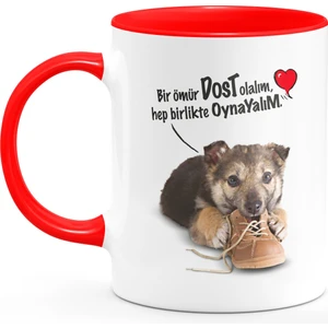 Köpek Figürlü Kupa