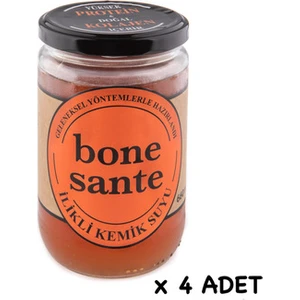 Bone Sante Ilıklı Kemık Suyu 660 ml  x 4