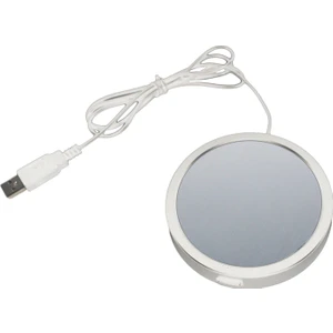 Elektrikli USB Kahve Kupa Isıtıcı Süt Sıcak Içecek Kupası Isıtma Pedi Coaster Beyaz Tutun (Yurt Dışından)