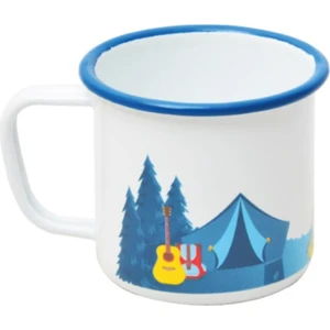 Campout Emaye Kupa Beyaz Kamp