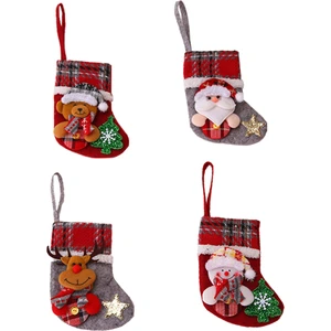 Noel Yeni Stil Yaratıcı Bebek Noel Çorap Hediye Çantası (Yurt Dışından)