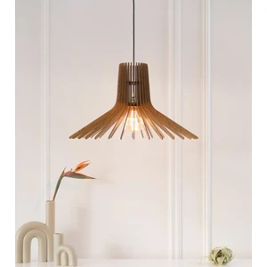 Modern Tasarım Doğal Ahşap Mdf 3D Lazer Kesim Rustik Salon Avize