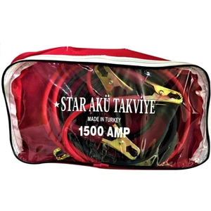 Fırsat Geldi 1500 Amper Kalın Akü Takviye Kablosu Taşıma Çantalı