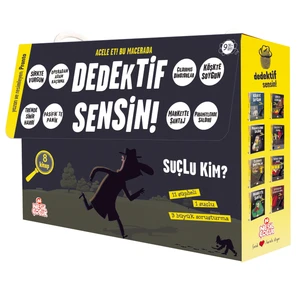Dedektif Sensin - (2 Set Bir Arada 8 Kitap) - Pronto