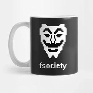 Fsociety Mask (Mr. Robot) Kupa Bardak