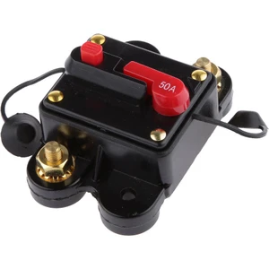 Su Geçirmez 50AMP Manuel Sıfırlama Devre Kesici 12 V / 24 V Araba Oto Tekne Sigorta 50A 02  (Yurt Dışından)