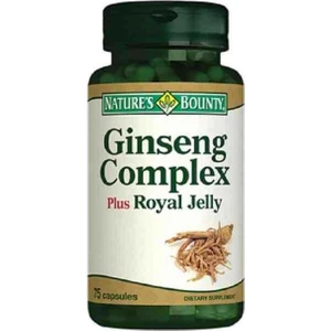 Nature's Bounty Ginseng Complex Plus Royal Jelly 75 Kapsül