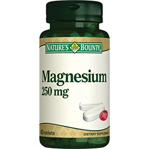 Nature's Bounty  Magnesium 250 Mg 60 Tablet