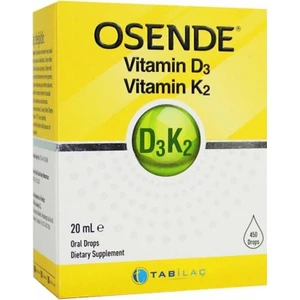 Vitamin D3 K2 Takviye Edici Gıda 20 ml