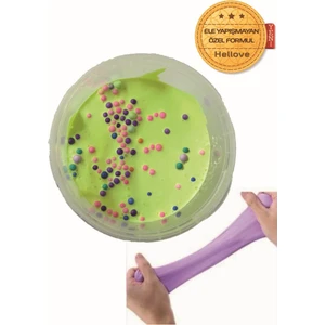 Köpüklü Slime Oyun Hamuru Ele Yapışmayan Pofuduk Slaym 1 Adet