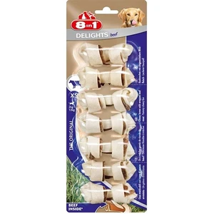 8 In 1 Delights Bones Biftekli Ağız Bakım Kemiği Xs Boy 7´li 84 gr