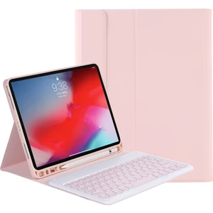 YT098B iPad Air Için Bluetooth Klavye Kılıfı 4 10.9 Inç (2020) Pembe (Yurt Dışından)