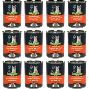 Yetişkin Kuzu Etli Kedi Konserve Maması 400 Gram x 12'li