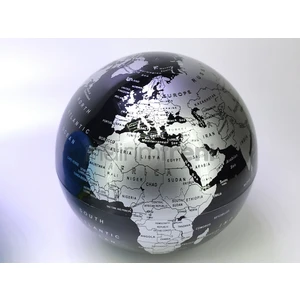 Rotasyon Dünya Küre (Siyah)