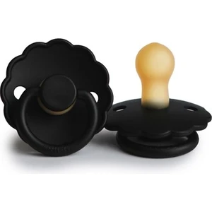 Frıgg Daisy Kauçuk Emzik - Jet Black 0-6 Ay