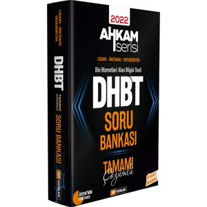 Ddy Yayınları 2024 Dhbt Ahkam Serisi Tüm Adaylar Tamamı Çözümlü Soru Bankası