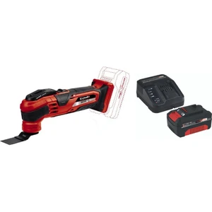Varrito Akülü Kömürsüz 4.0 Ah Starter Kit Raspalama Makinesi