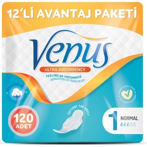 Hijyenik Ped Normal 120 Adet (12 Paket)