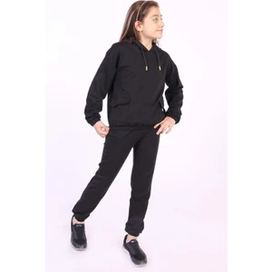 Toontoy Kids Toontoy Kız Çocuk Cepli Armalı Eşofman Takım