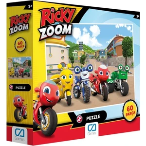 Ca Games Ca 5118 Ca Games, Ricky Zoom Puzzle 60 Parça