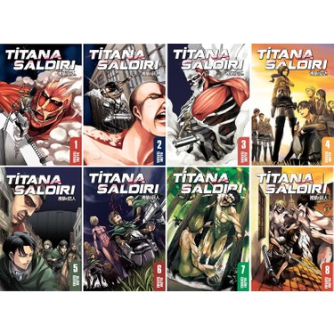 Shingeki No Kyojin (Attack on Titan) manga.Seri tamamlandı