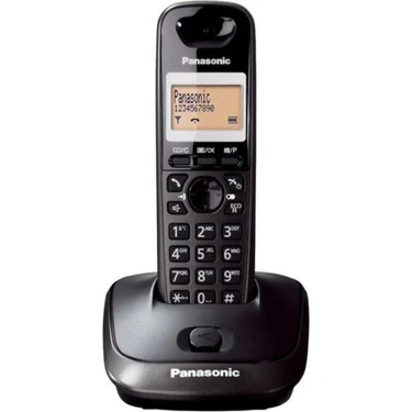 Panasonic Kx-Tg 2511 Dect Kablosuz Telsiz Telefon (Siyah)