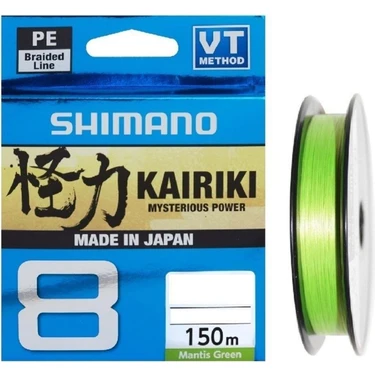 SHIMANO Kaırıkı 8x 150MT. Mantıs Green Ip Misina - 0.13