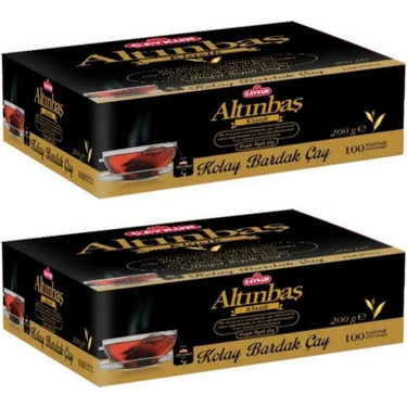 Çaykur Çay 200 gr Altınbaş Süzme Bardak Poşet  (2