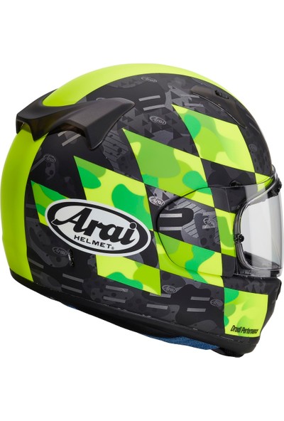 Arai Profile-V Patch Fluor Yellow Kapalı Kask