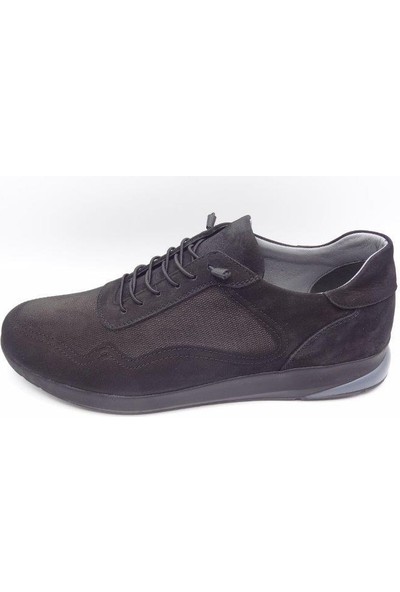 King Shoes Büyük Numara Spor Ayakkabı TRD4384 Siyah