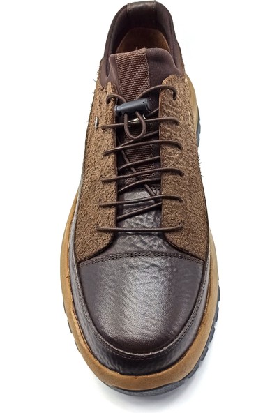 James Franco Kahverengi Deri Erkek Ayakkabı