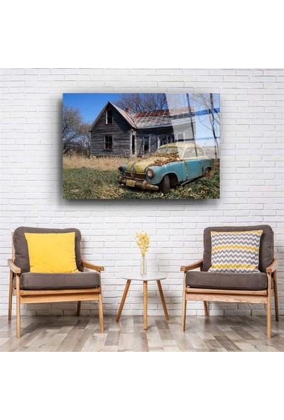 Aras Glass Art Klasik Araba Cam Tablo