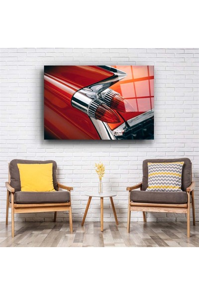 Aras Glass Art Klasik Araba 3 Cam Tablo