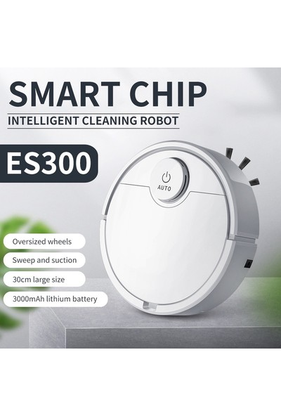 Elife Home ES300 Akıllı Şarjlı Robot Süpürge (Yurt Dışından)