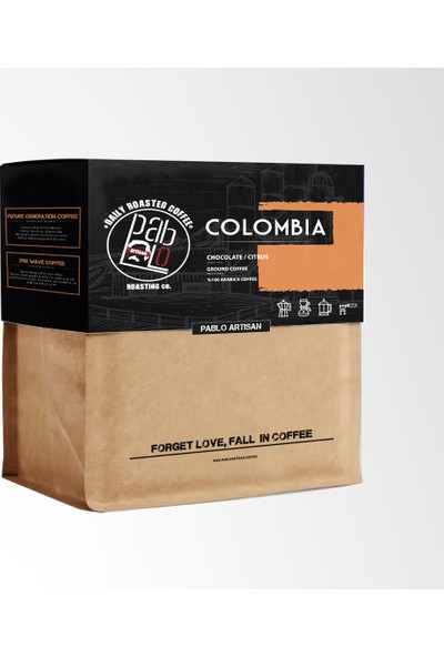 Colombıa Nitelikli Çekirdek Kahve 250 gr