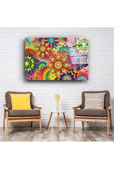 Aras Glass Art Renkler 8 Cam Tablo