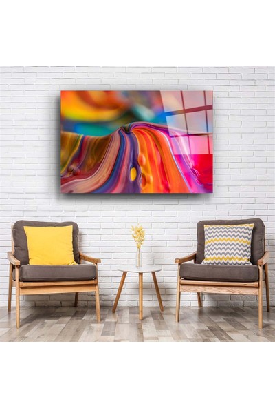 Aras Glass Art Renkler 9 Cam Tablo