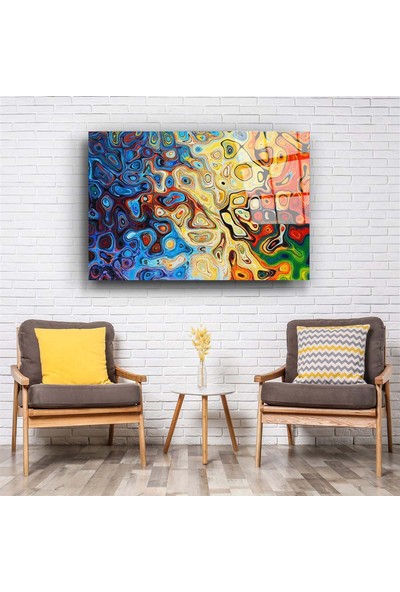 Aras Glass Art Renkler 14 Cam Tablo