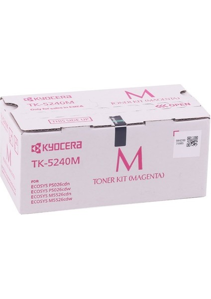 TK-5240M Magenta Kırmızı Fotokopi Toneri Ecosys M5526CDN-5526CDW P5026CDN-5026CDW 3.