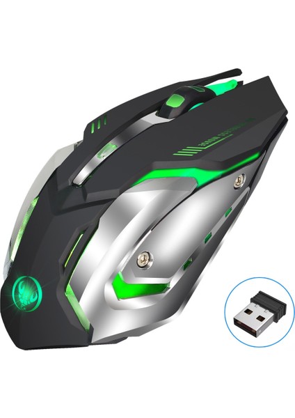 M10 2.4ghz USB 2400 Dpı Kablosuz Oyun Faresi (Yurt Dışından)