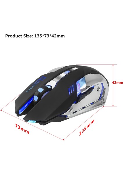 M10 2.4ghz USB 2400 Dpı Kablosuz Oyun Faresi (Yurt Dışından) fırsatları