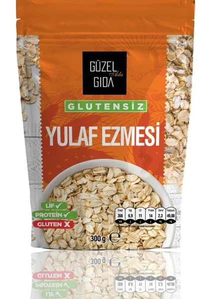  Güzel Ada Gıda Glutensiz Yulaf Ezmesi 300 gr