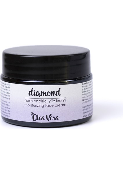 Diamond - Nemlendirici Doğal Yüz Kremi