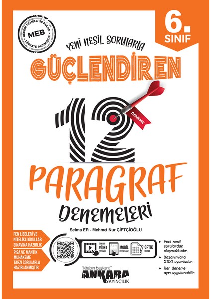 6.Sınıf Paragraf Güçlendiren Denemeleri