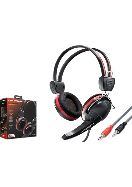 HD1105 Kulaklık Mikrofonlu Pc Aux 3.5mm